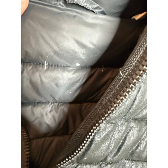 Save The Duck Womens Laura Water-Resistant Hooded Puffer Jacket Dark Green $229 - Picture 5 of 8